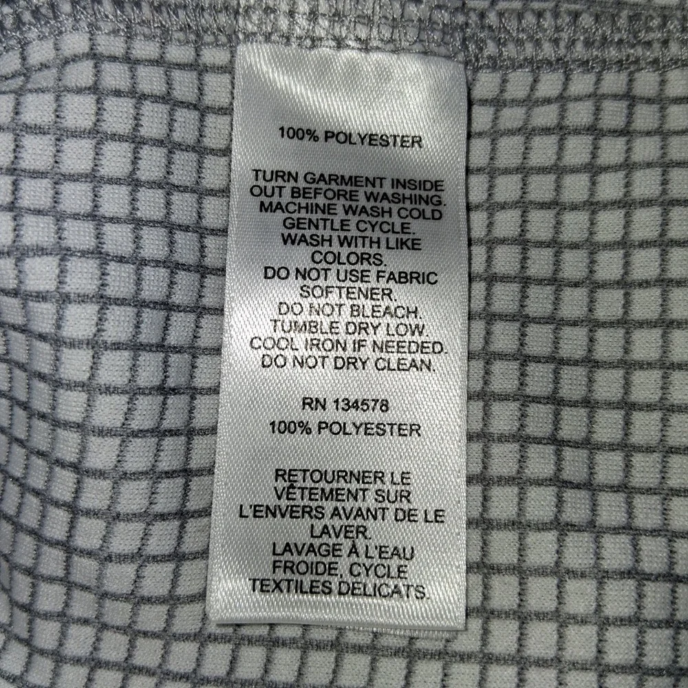 Vineyard Vines Performance Zac Brown Band Gray 1/4 zip Mens Large - Picture 14 of 15
